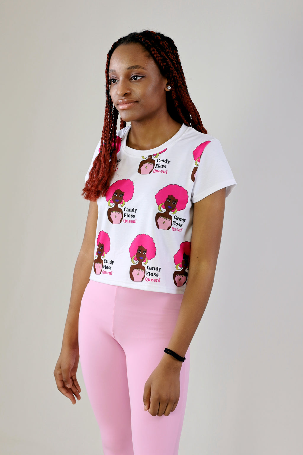 Candy Queen Crop Tee